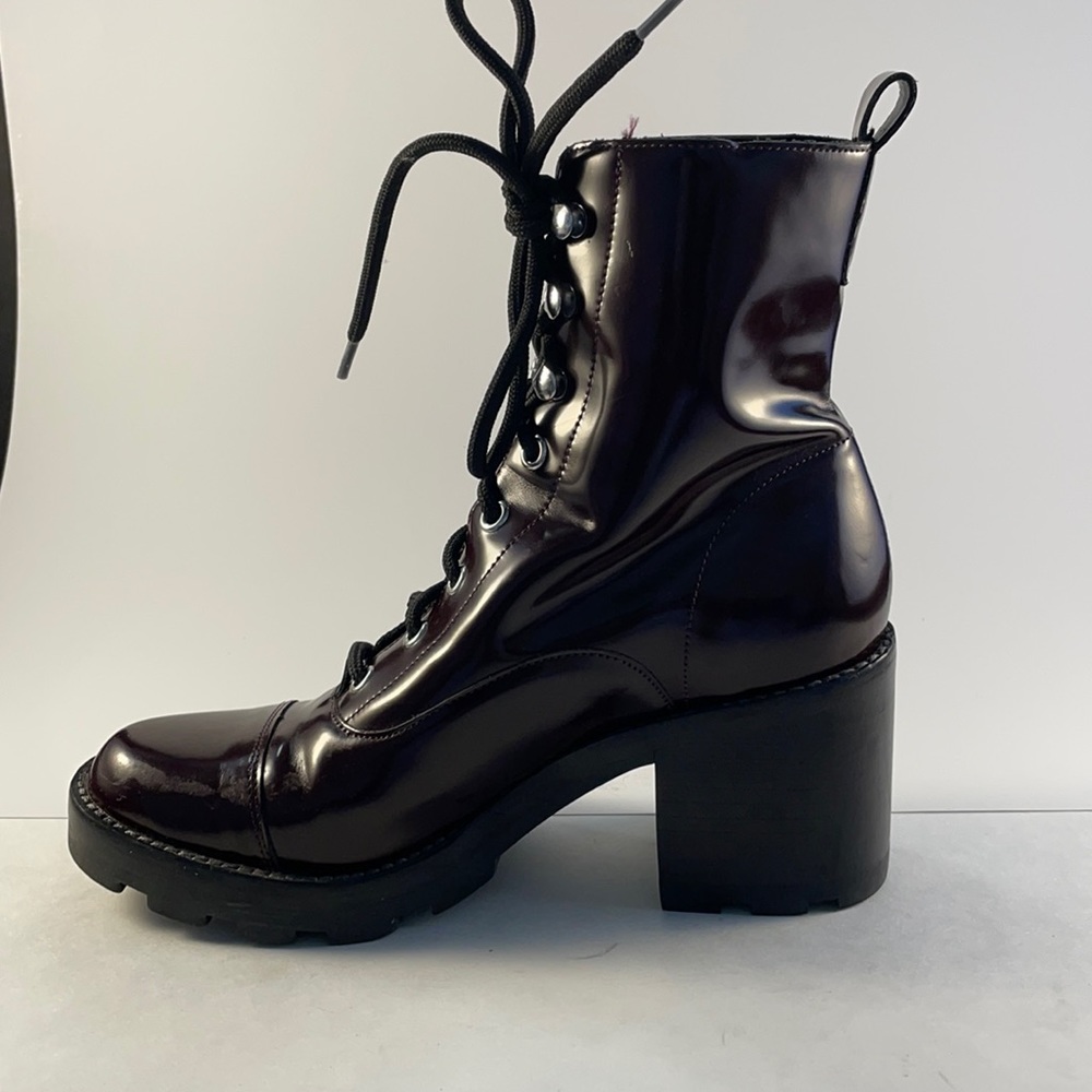 Women’s Dark Red Madden Heeled Boots